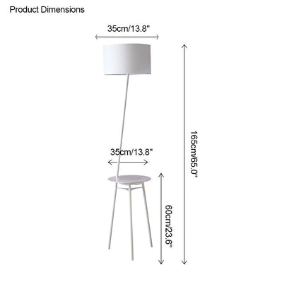 Diff Dimmable Tripod Floor Lamp with Charging Tray-DF7057