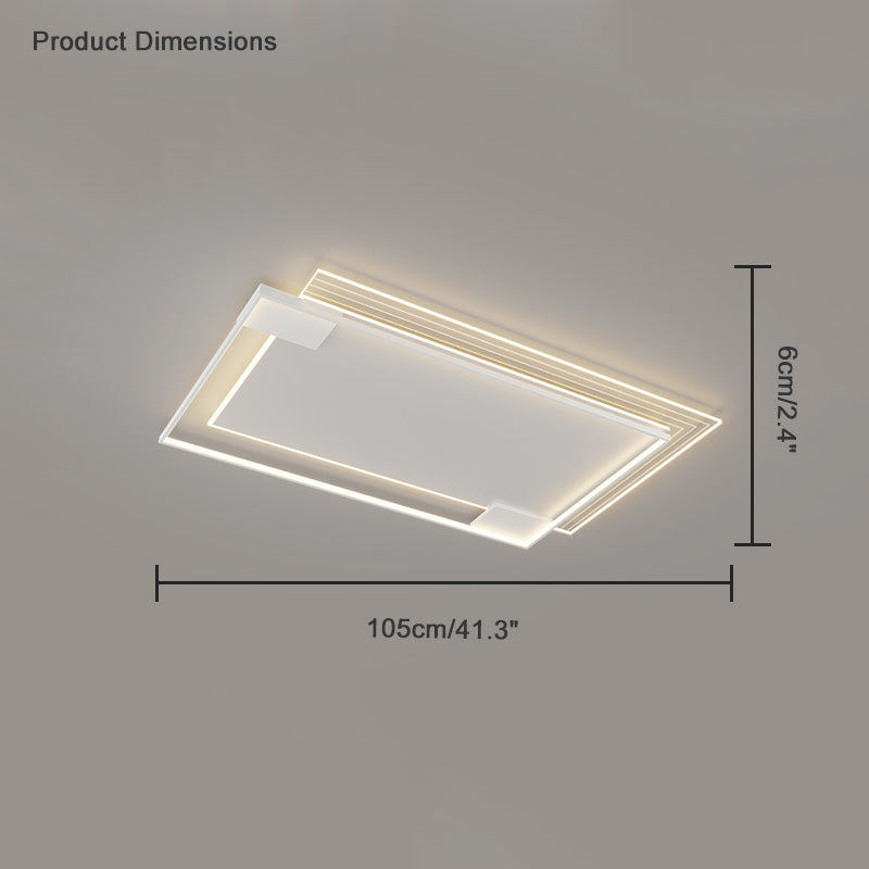 Diff Low Profile Geometric Ceiling Light-DF1052