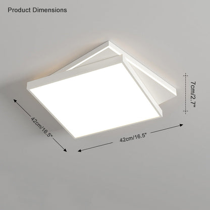 Diff Low Profile Square Ceiling Light-DF1043