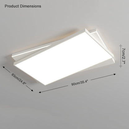 Diff Low Profile Square Ceiling Light-DF1043