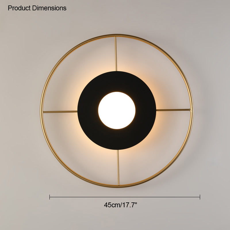 Diff ADA-compliant Round Wall Sconce DF6091