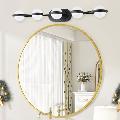Modern Minimalist LED 5 Bulb Bathroom Vanity Light-DG2038