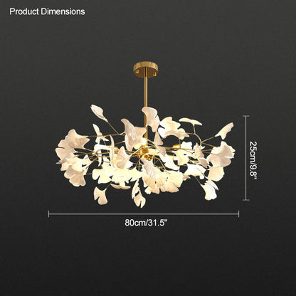 Diff Ginkgo Leaf Chandelier-DF2205b