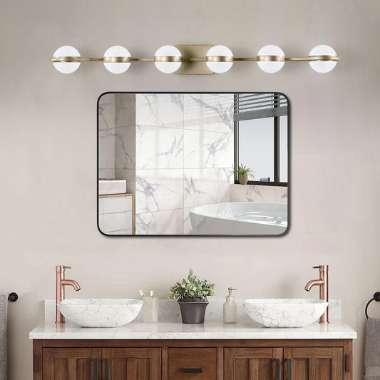 Modern Minimalist LED 5 Bulb Bathroom Vanity Light-DG2040