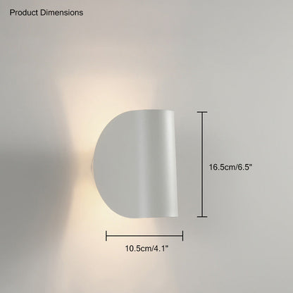 Diff Adjustable Half Shade Wall Sconce-DF6013