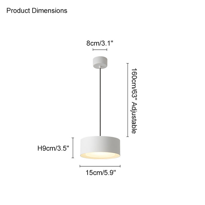 Diff Drum Small Pendant Light-DF2031