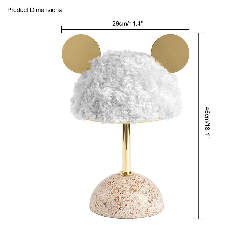 Diff Cute Mickey/Minnie Terrazzo Table Lamp for Children-DF8017