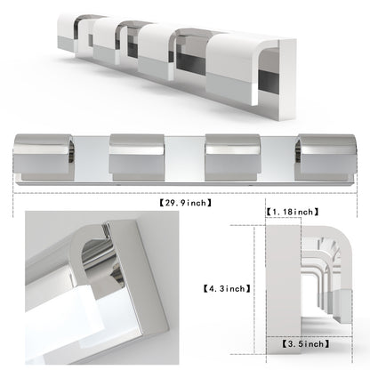 4-Light LED Modern Bathroom Vanity Lighting-DG2033