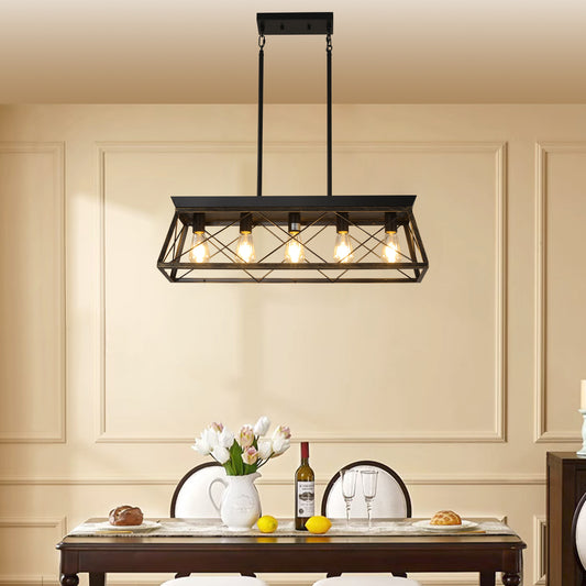 5-Light Farmhouse Chandeliers -DG2003