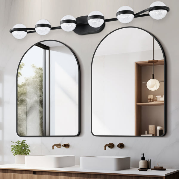 Vanity Lights With 6 LED Bulbs For Bathroom Lighting-DG2048