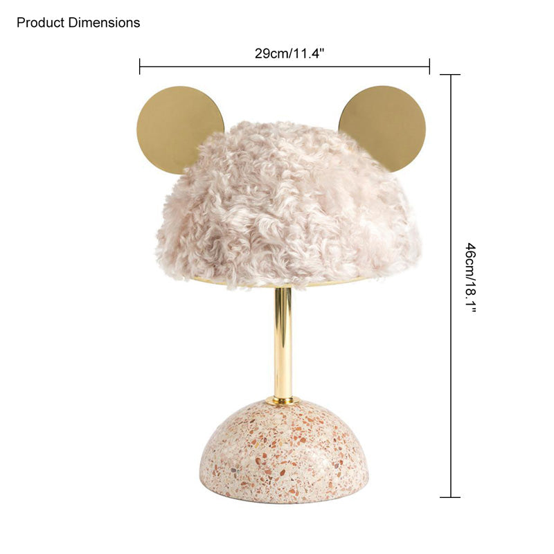 Diff Cute Mickey/Minnie Terrazzo Table Lamp for Children-DF8017