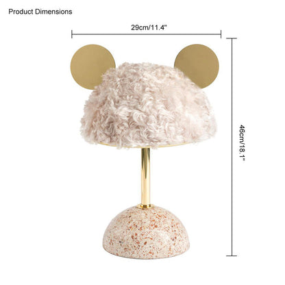 Diff Cute Mickey/Minnie Terrazzo Table Lamp for Children-DF8017