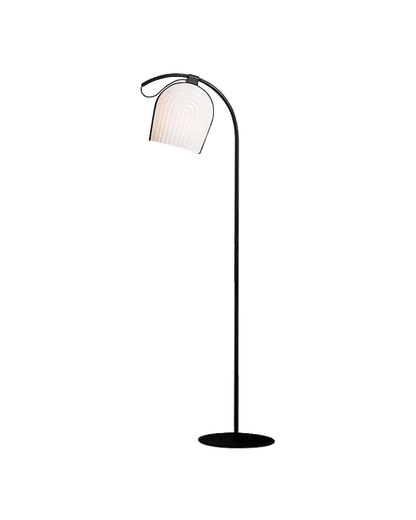 Diff Pleated Arc Floor Lamp for Reading-DF7033