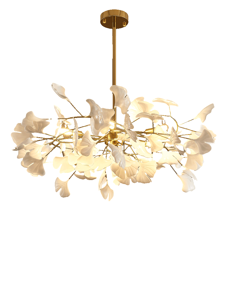 Diff Ginkgo Leaf Chandelier-DF2205b