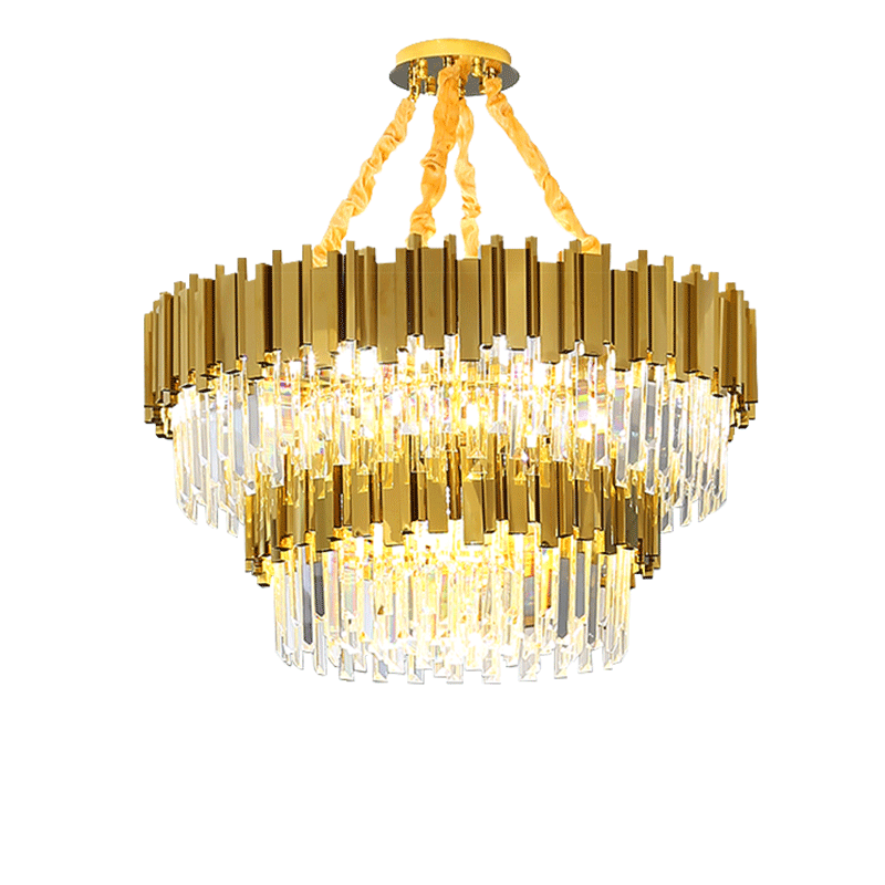 Diff  Prism Crystal Tiered Chandelier-DF2185