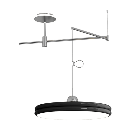 Diff Disc Offset Pendant Light-DF2251