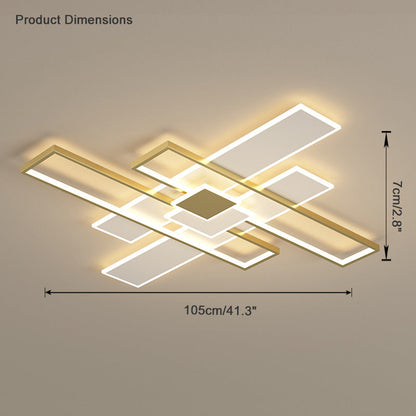 Diff Rectangle Ceiling Light-DF1086