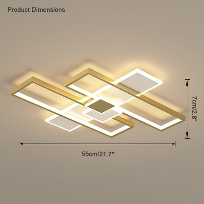 Diff Rectangle Ceiling Light-DF1086