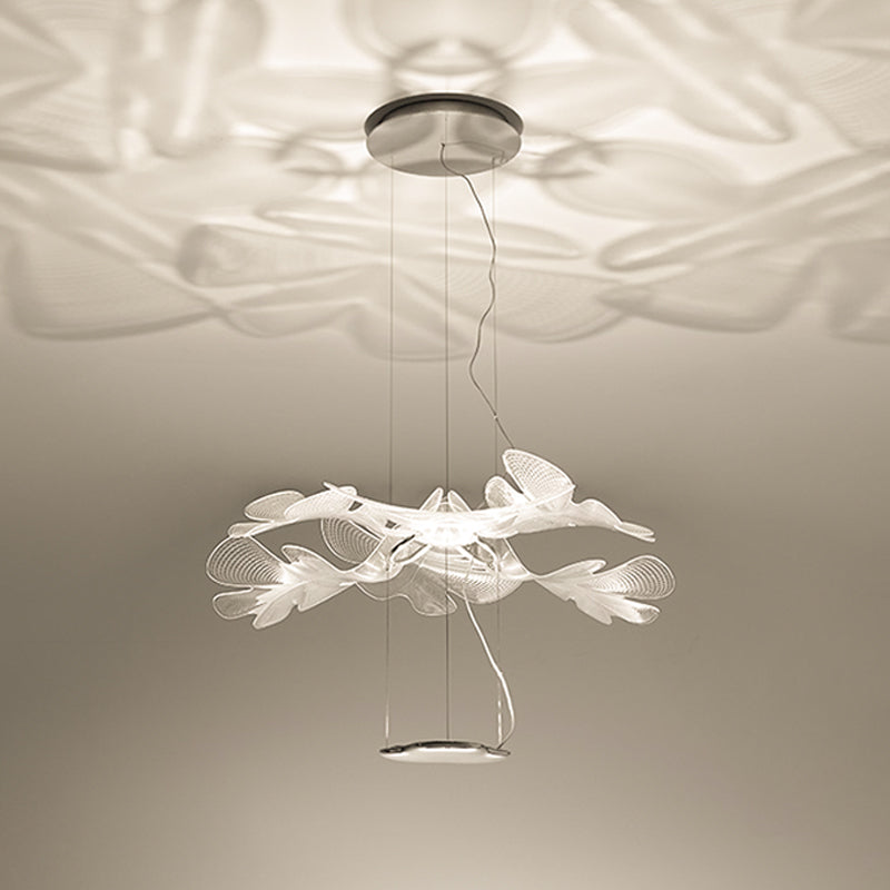 Diff Leaf Acrylic Pendant Light-DF2289