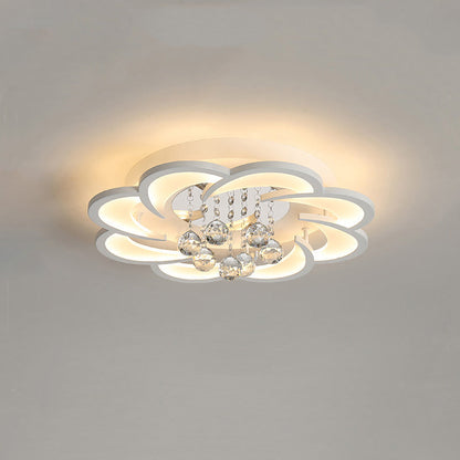 Diff Big Flower Crystal Ceiling Light-DF1078