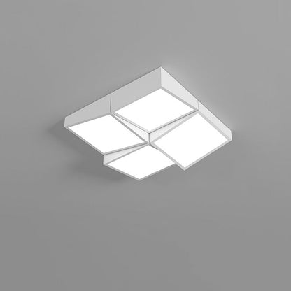 Diff Square/Scalloped Flush Mount Ceiling Light-DF1079